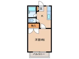 パークハイムマツモトの物件間取画像